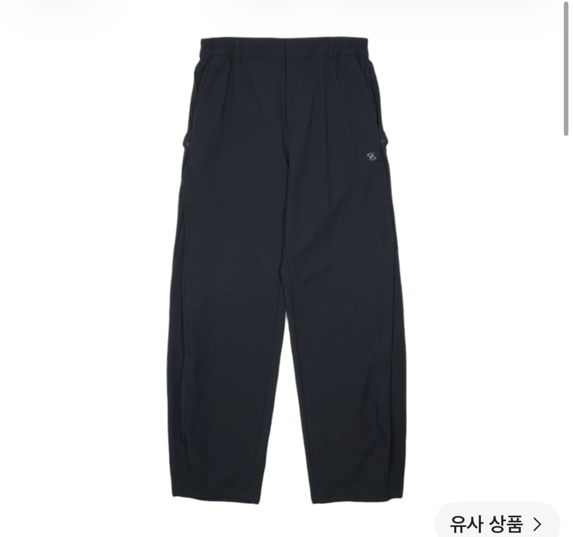 산산기어 사이드 스냅 팬츠 블랙 - 25FW 상품이미지1