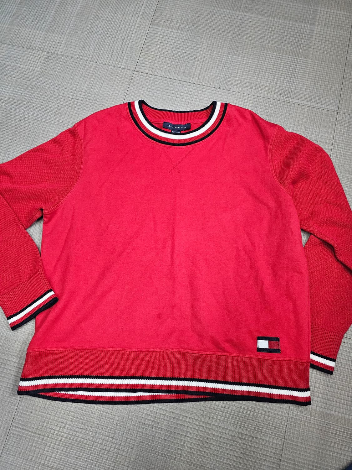 타미힐피거 니트 맨투맨 상품이미지1