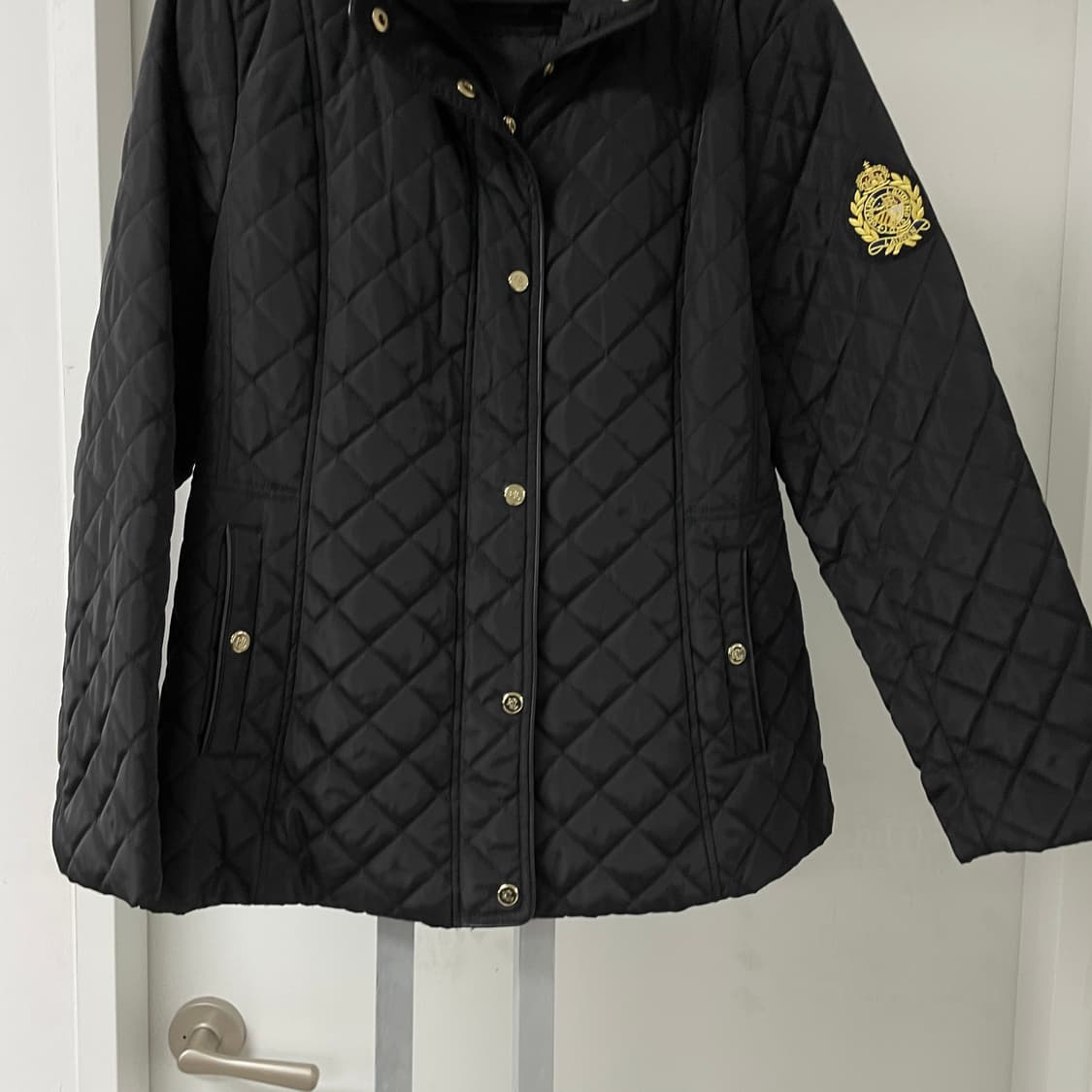 랄프로렌 블랙 퀄팅 자켓 M(W) 상품이미지3