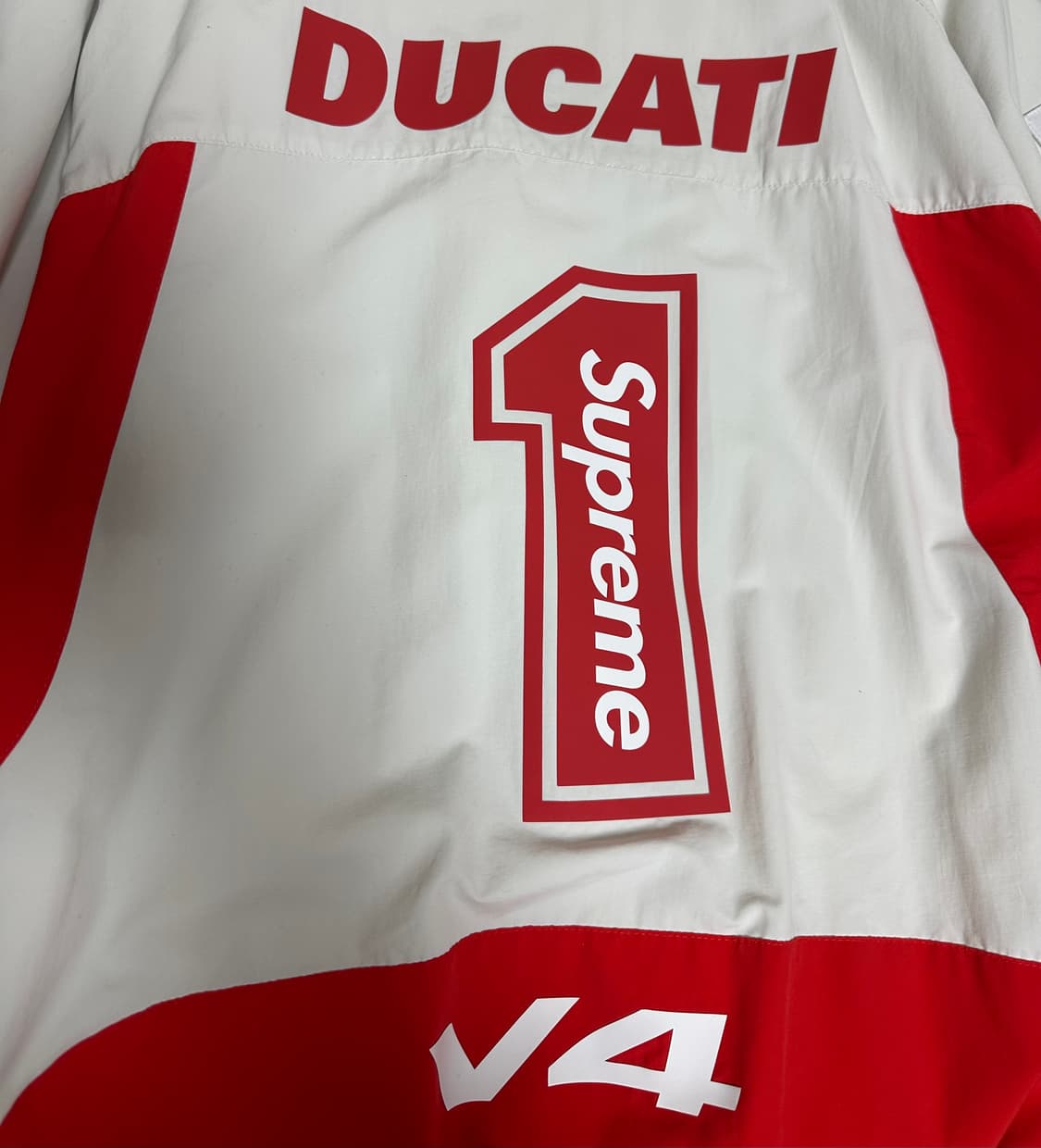 [XL 유일매물](크림구매)슈프림 두카티 트랙자켓 상품이미지5
