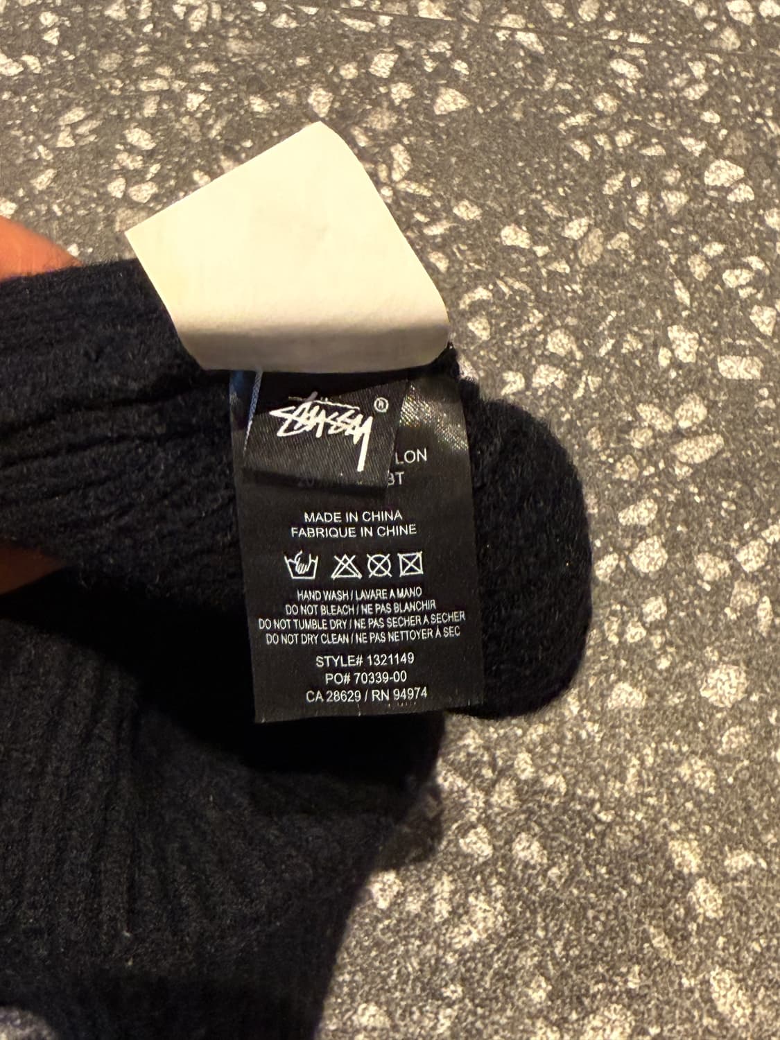 스투시 일본판 빈티지 비니  상품이미지5