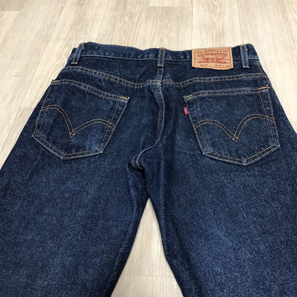 (31) 00's 리바이스 Levi's 517 레드탭 부츠컷 중청 데님 상품이미지9