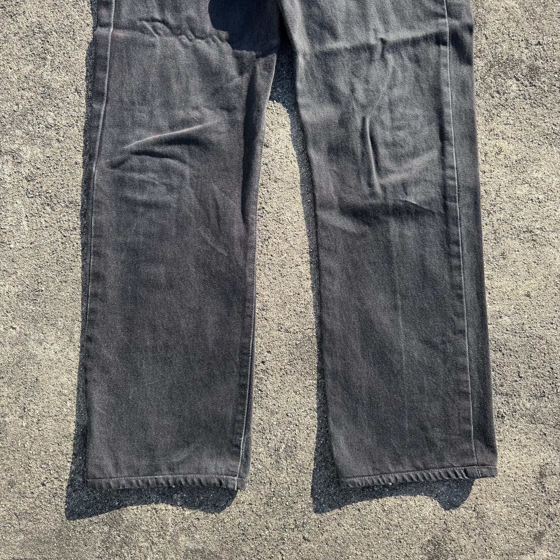 [32] 리바이스 501 블랙 데님 팬츠 상품이미지5