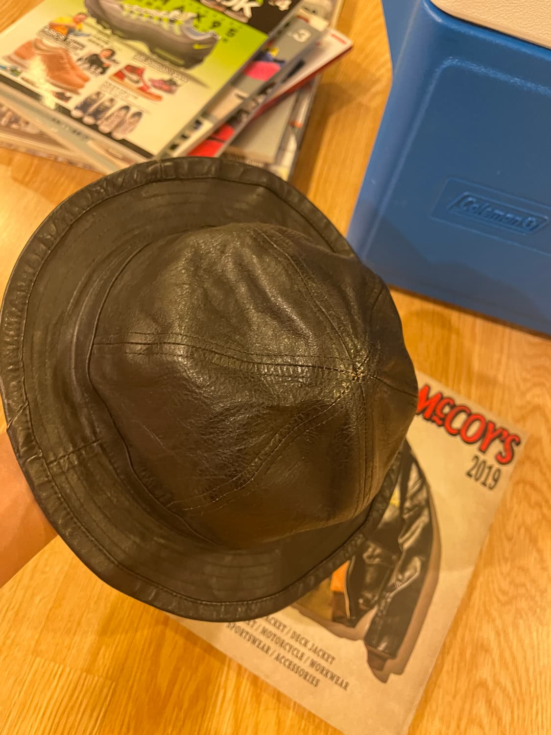 리얼맥코이 레더 헌팅 캡 상품이미지9