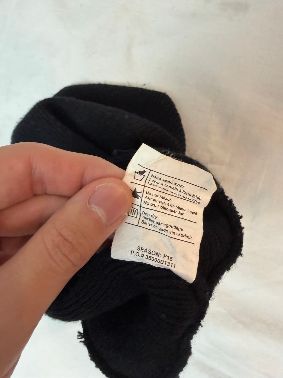 칼하트 Made in Canada 비니 블랙 상품이미지3