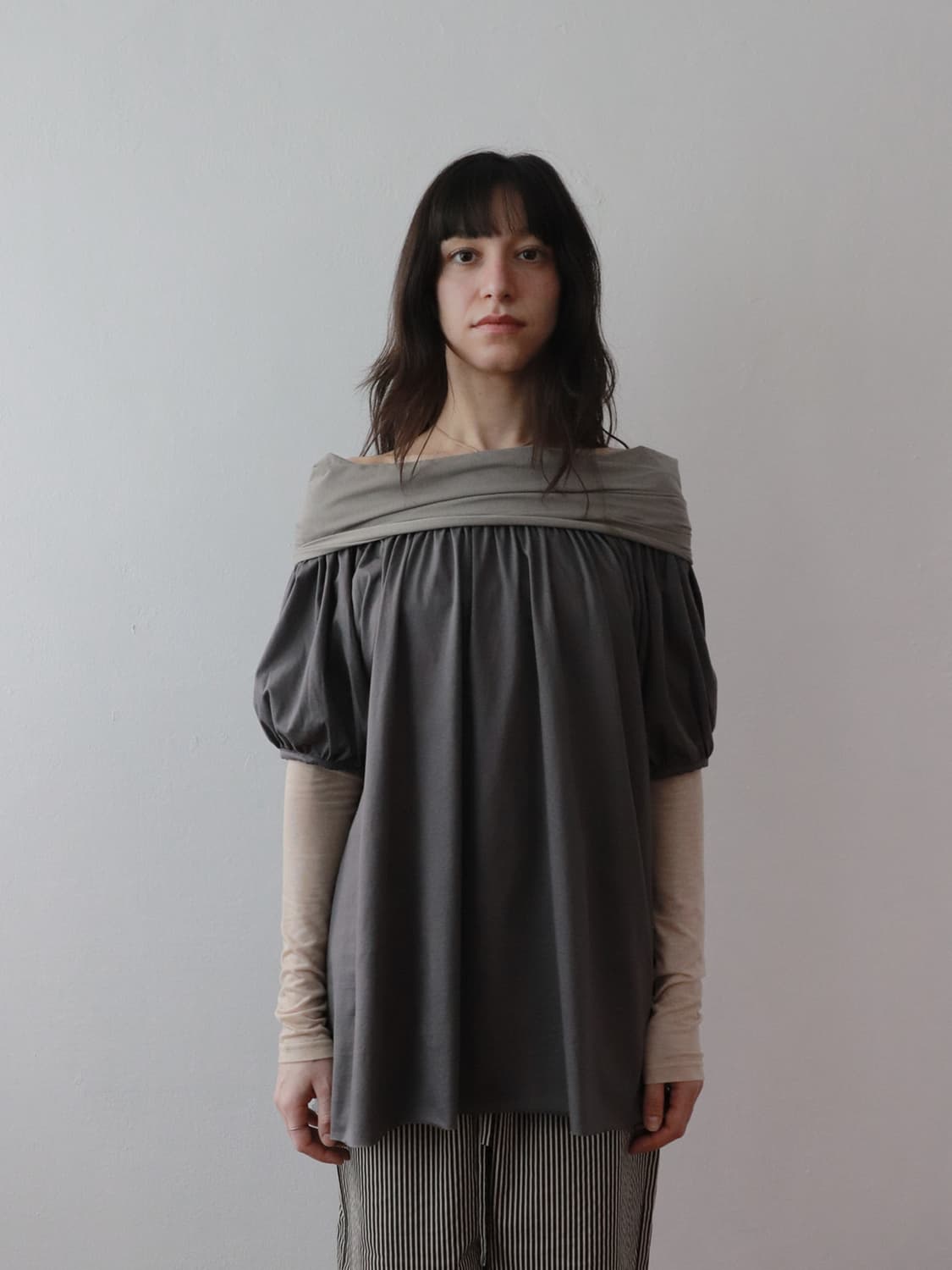 Amorshaee Back Ribbon Top 상품이미지1