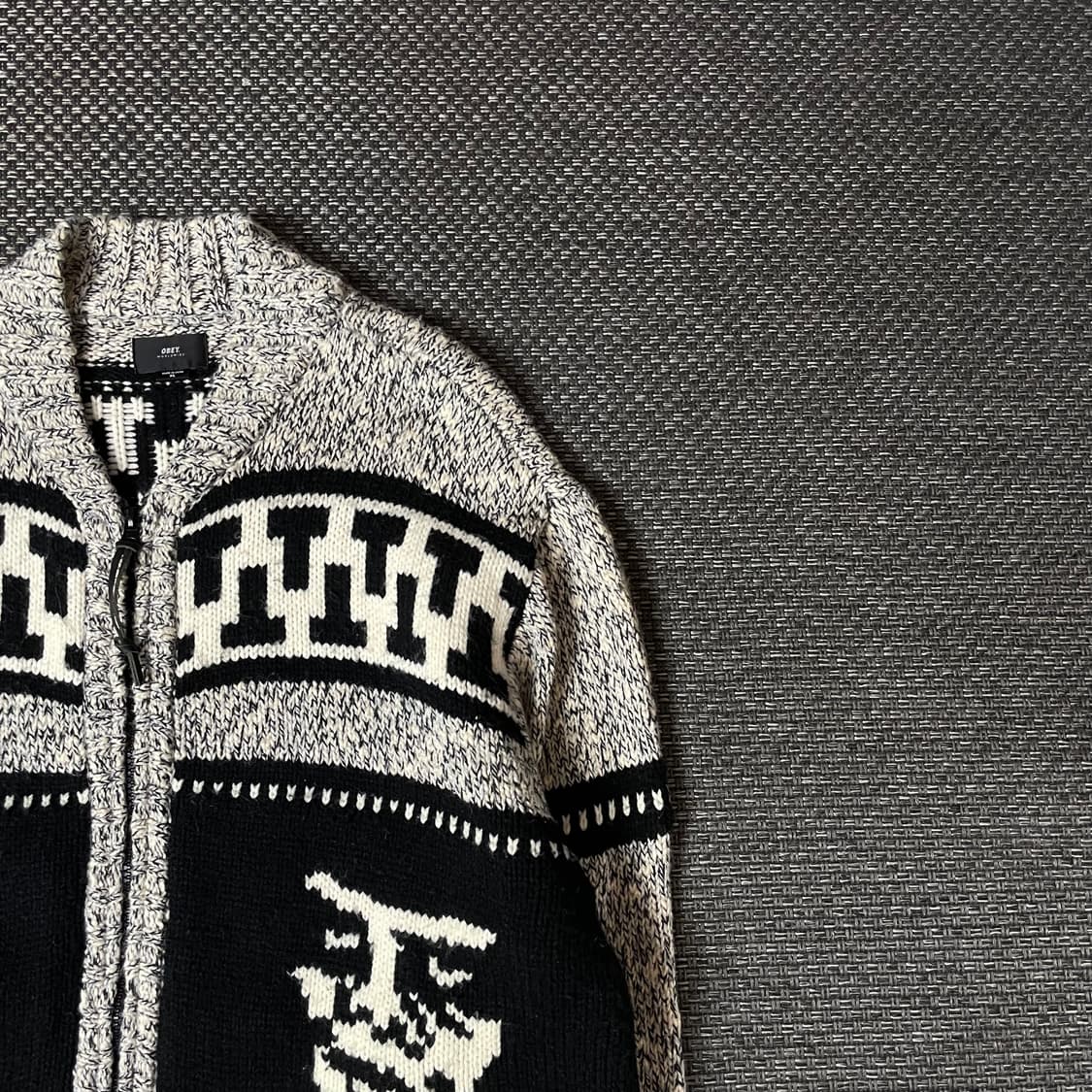 오베이 코위찬 긴팔 니트 가디건 XL 상품이미지3