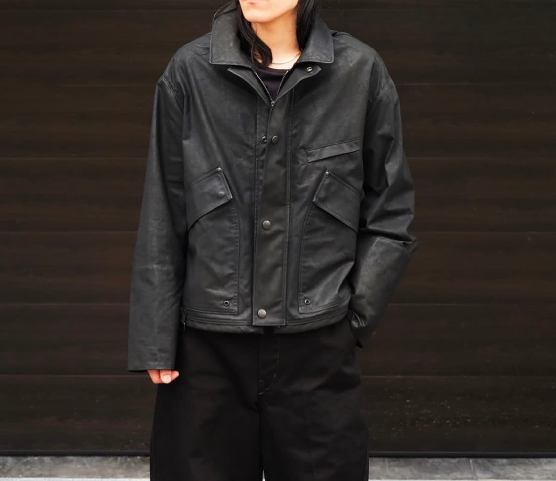 (50)25AW 르메르 레인 숏 자켓 오닉스 상품이미지1