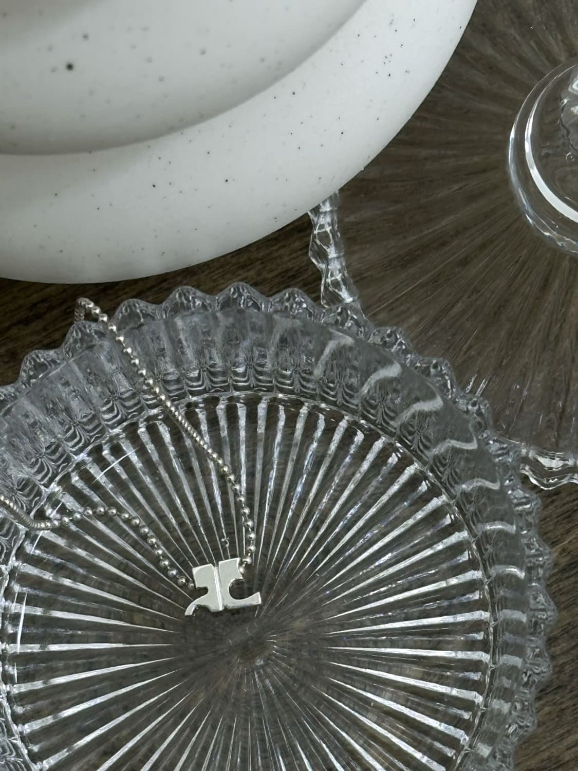 courreges / 꾸레쥬 심볼로고 실버925 목걸이 상품이미지1