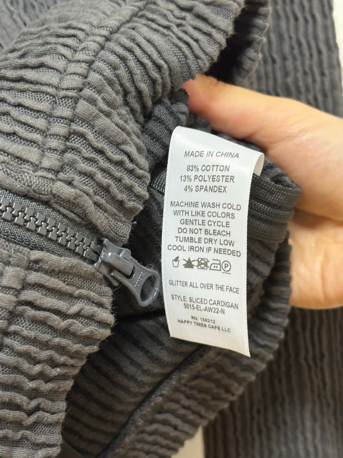 ECKHAUS LATTA sliced 가디건 상품이미지9