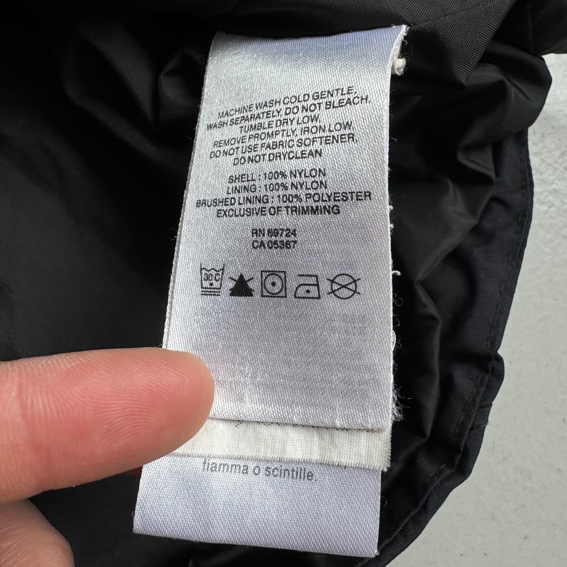 컬럼비아 고프코어 풀오버 나일론 마운틴 바람막이 자켓 블랙 상품이미지8