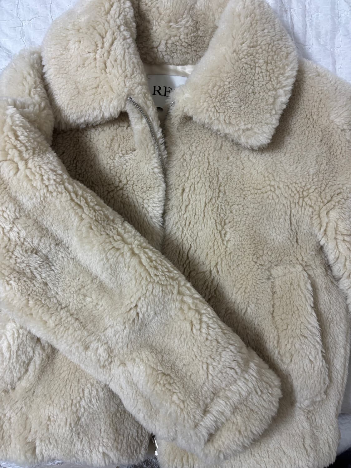 렉토 울 셔링 시어링 퍼자켓 (S) 새상품 상품이미지1