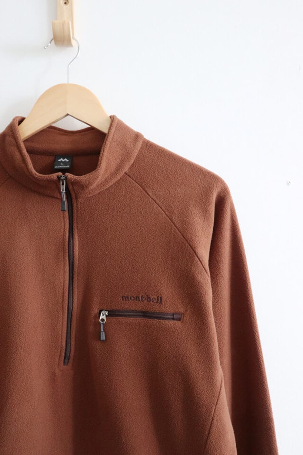 Montbell fleece half zip up 상품이미지2