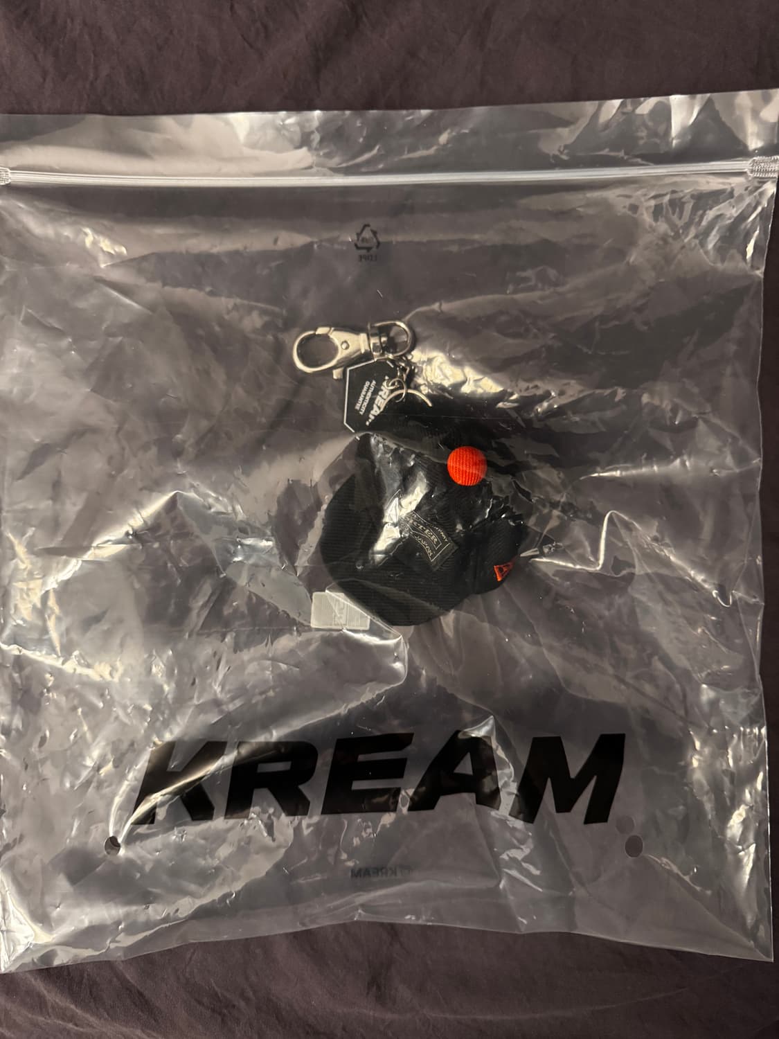 [새상품] 포터x뉴에라 키 홀더 블랙 키링 상품이미지2