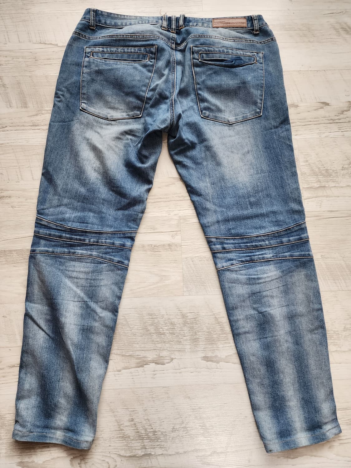 MUT JU BRU 워싱 데님 팬츠 팜. 36~37인치 청바지 상품이미지2