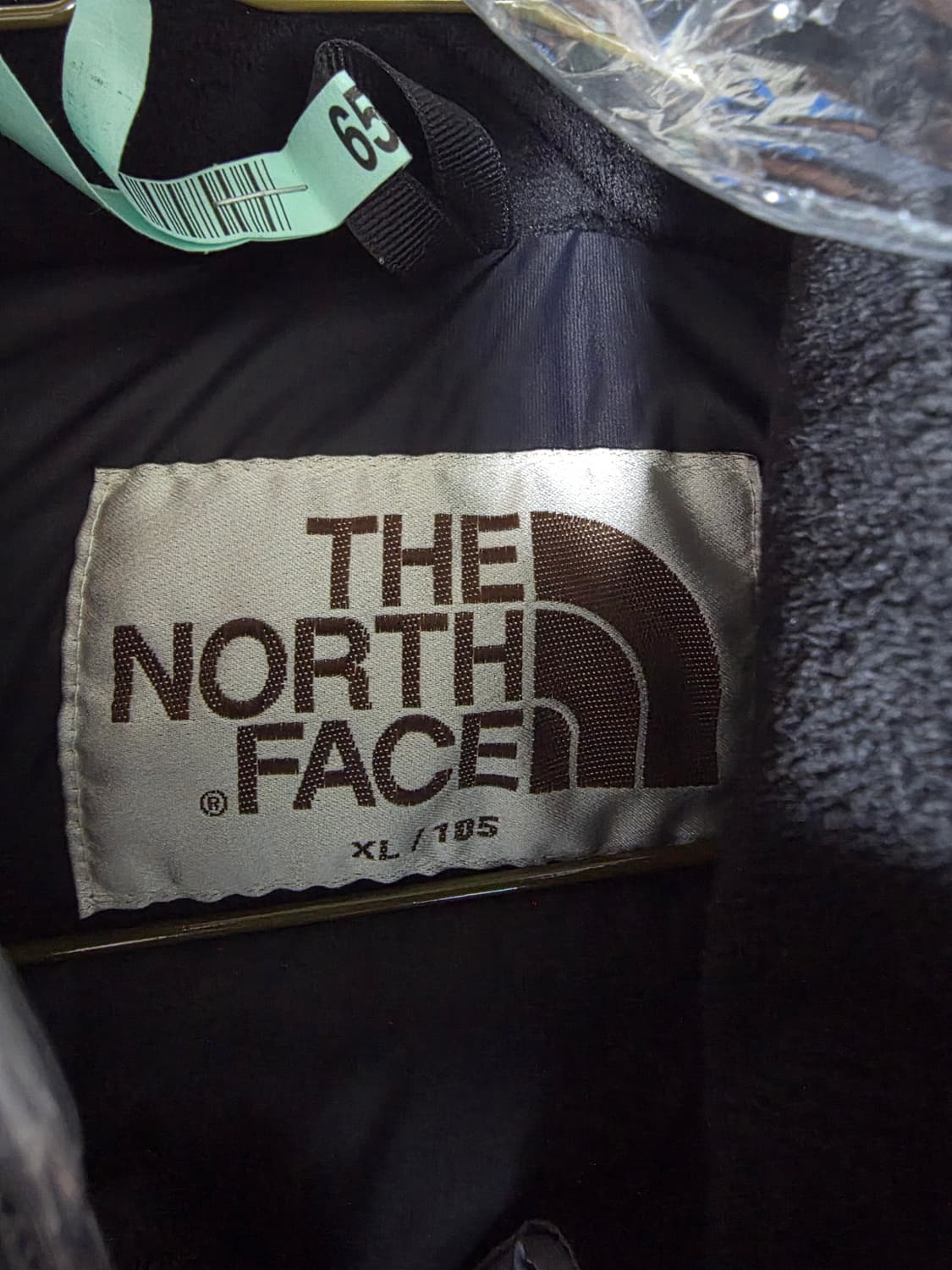 노스페이스 눕시 패딩 XL(105) 사이즈, 헤더 그레이색상 상품이미지5