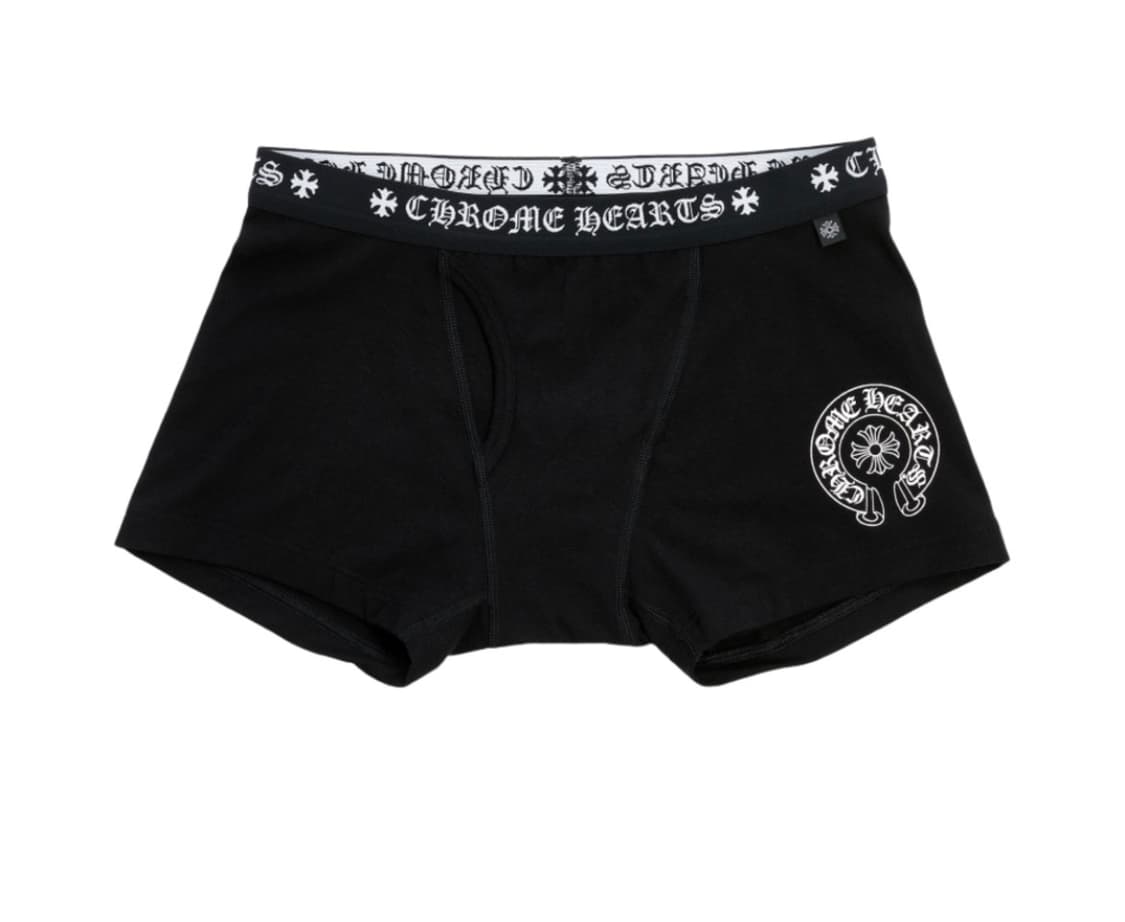 크롬하츠 복서 브리프 화이트/블랙 상품이미지1