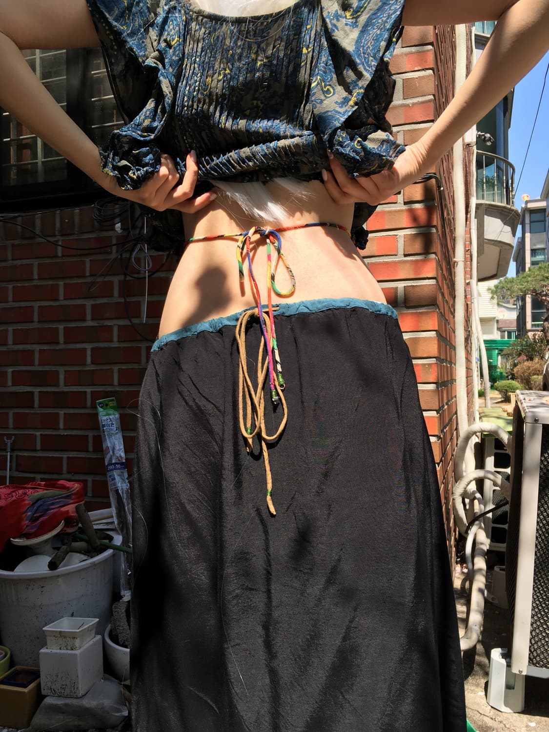 에스닉 홀터 원피스 or 스커트 상품이미지1