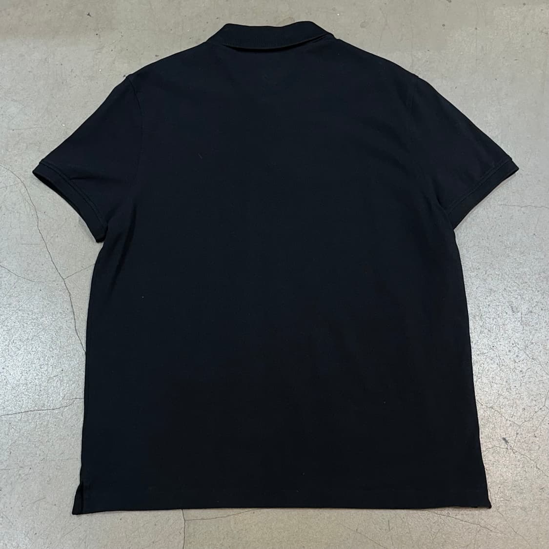 XXL 타미힐피거 블랙 반팔 카라티 상품이미지3