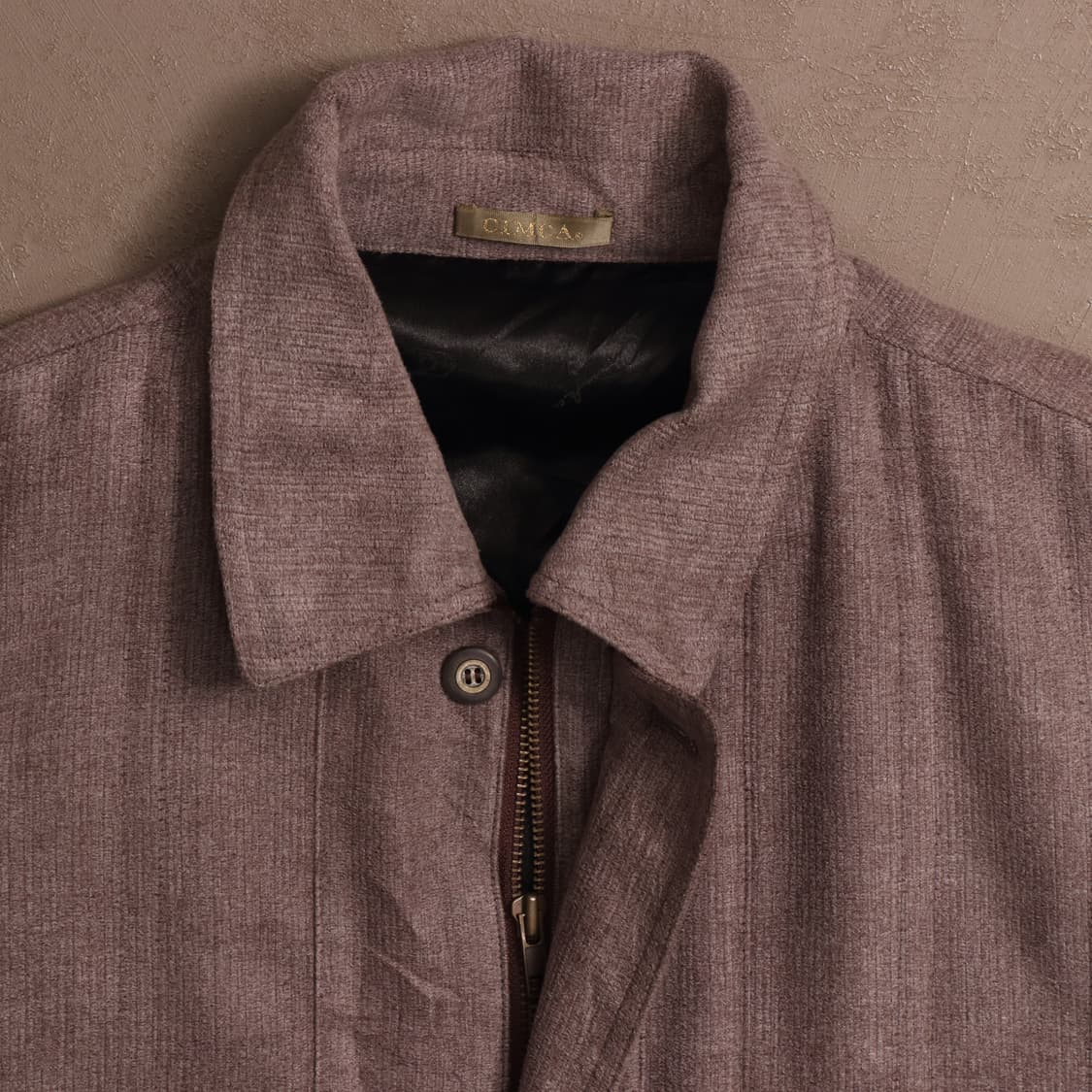 일본빈티지 나일론 봄버 블루종 자켓 A1455 상품이미지2