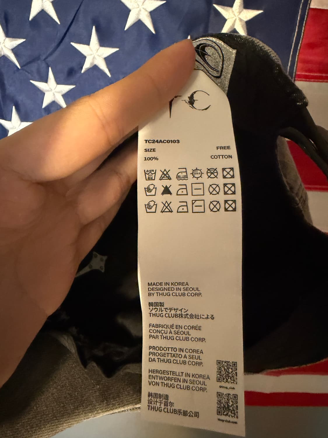 Thug Club Sword Cap Free 떠그클럽 소드 캡 상품이미지5