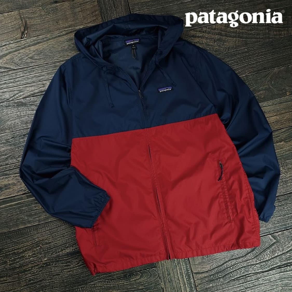[파타고니아] 로고 패치 후드 바람막이 자켓 M19422 상품이미지1