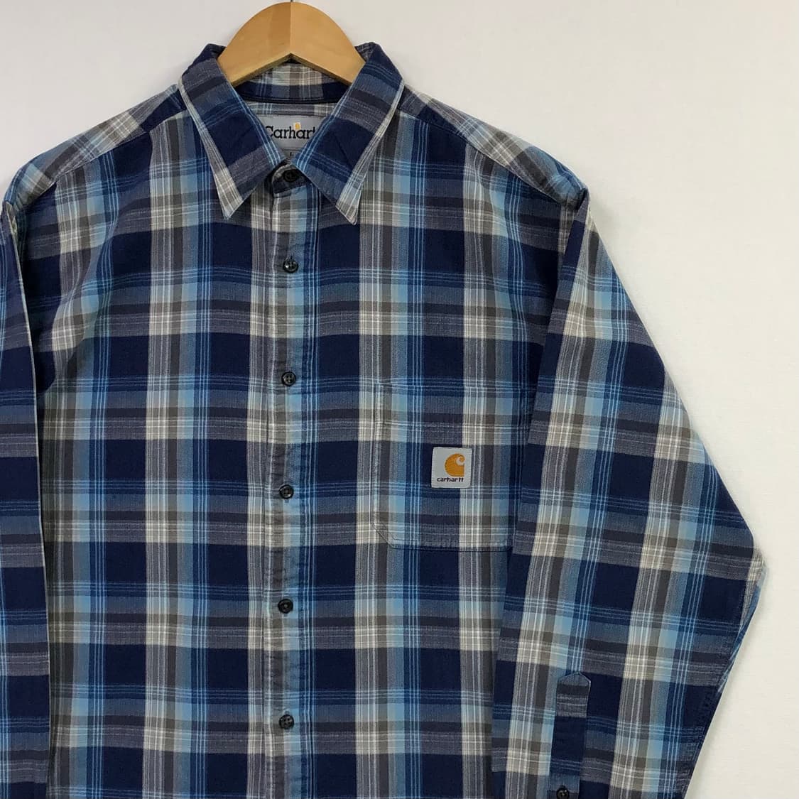 L 칼하트 체크 워크 셔츠 상품이미지1