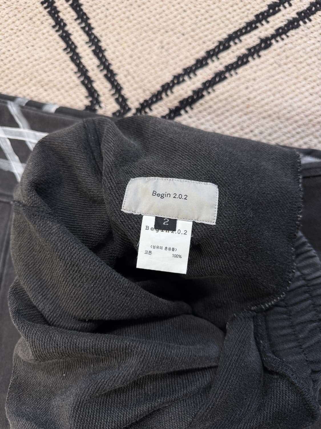 비긴202 / 핸드 페인팅 트랙 팬츠 상품이미지4