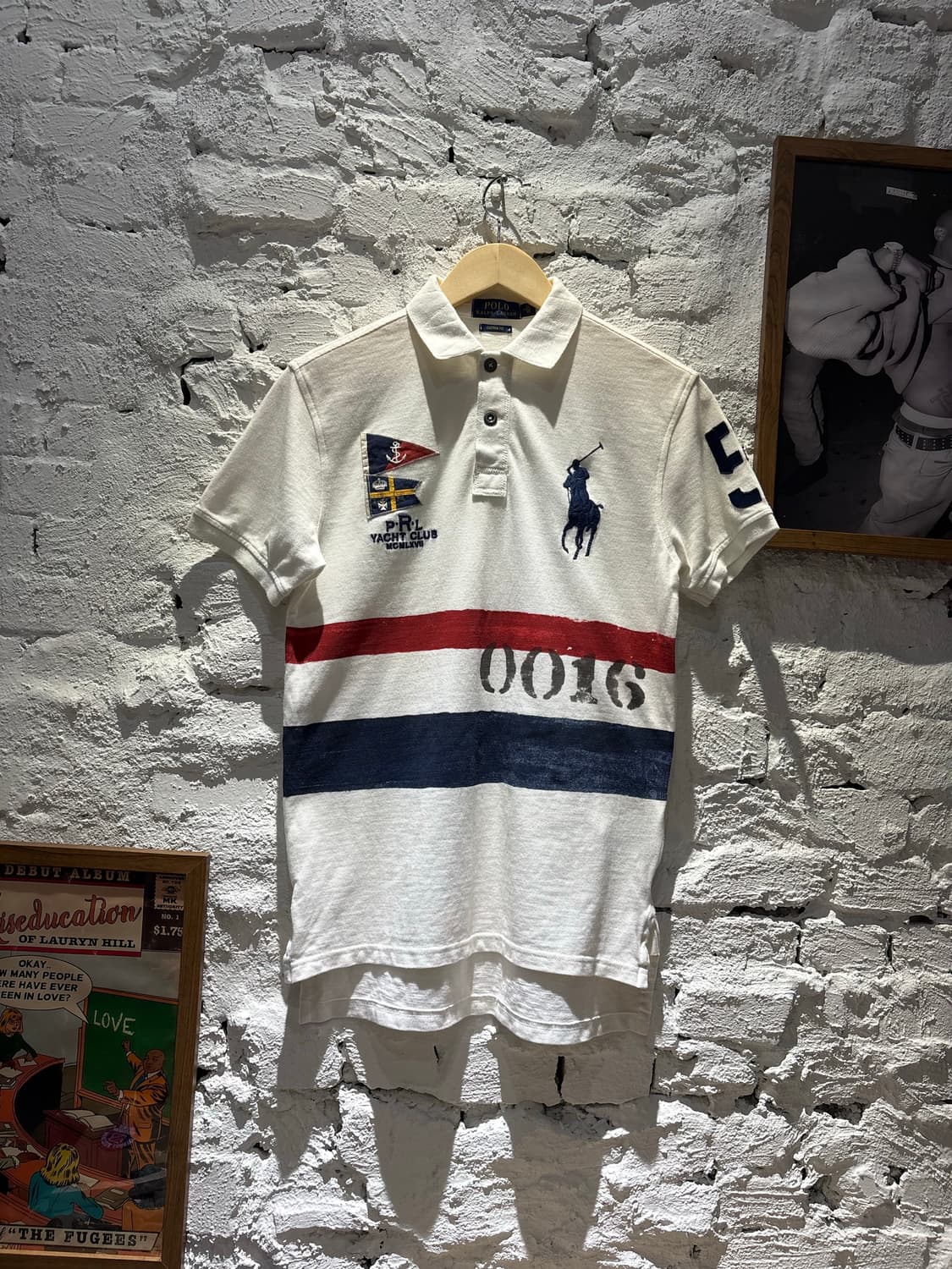 폴로 빅포니 빈티지 치프키프 카라 반팔티셔츠 상품이미지1