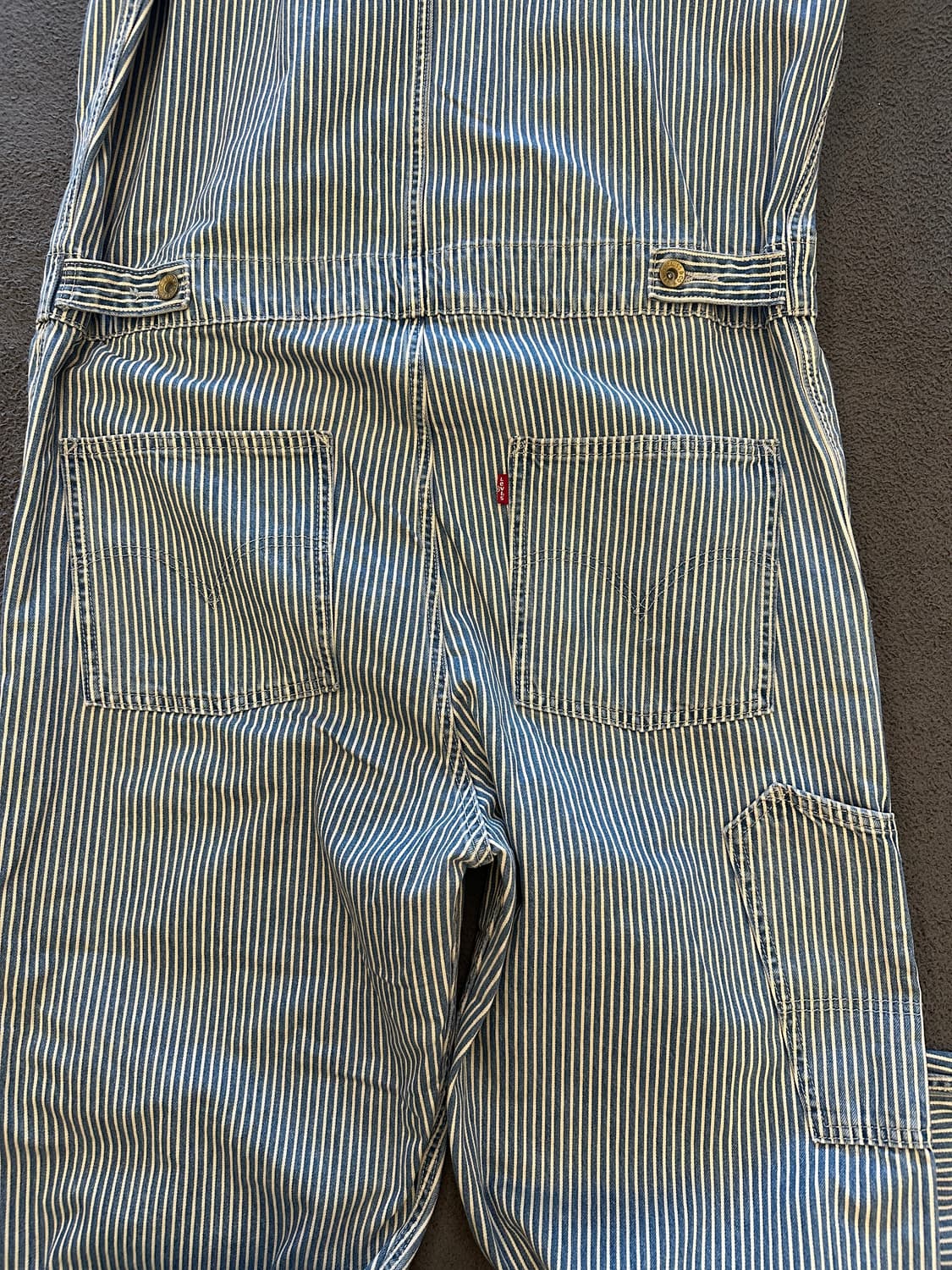 리바이스 히코리 스트라이프 점프슈트 유일매물 처분  상품이미지4