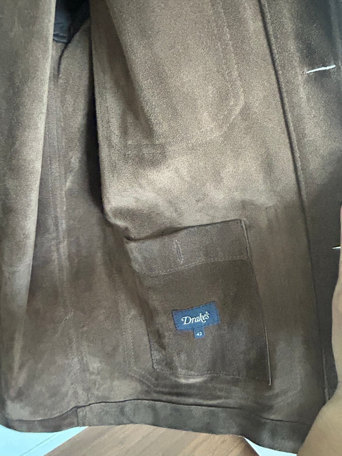 드레익스 25fw 스웨이드 초어자켓 42사이즈 상품이미지5