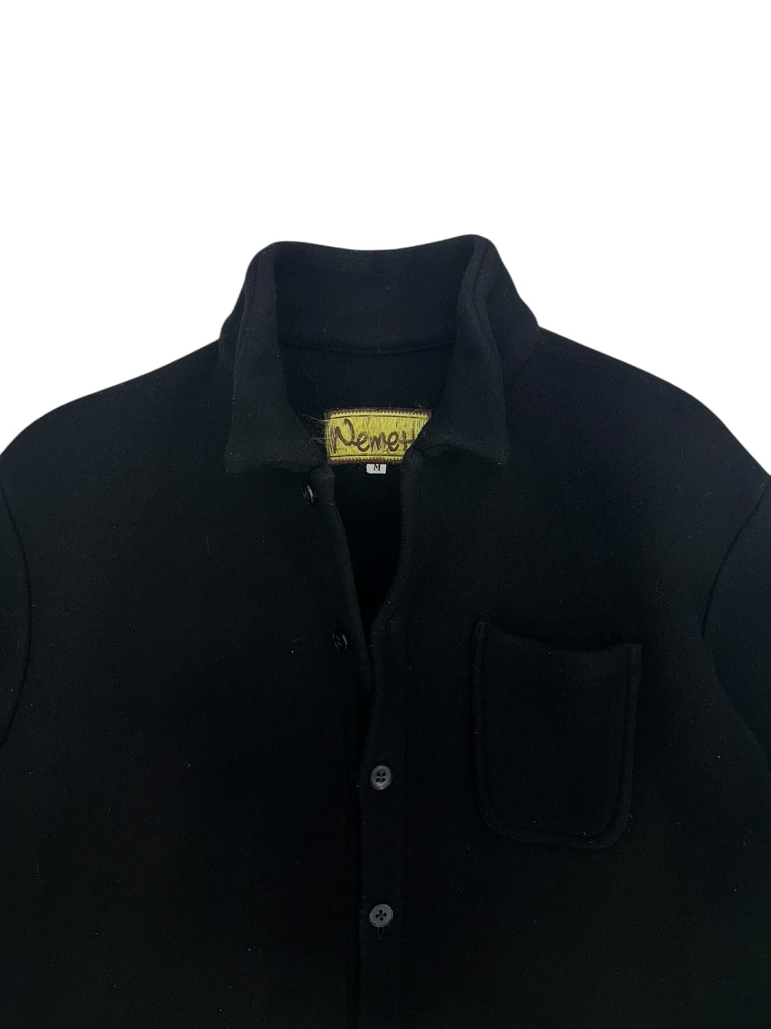 크리스토퍼 네메스 울 롱 셔츠 코트 상품이미지2