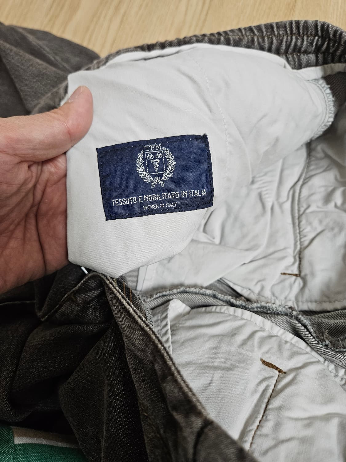 알레그리 데님 브라운그레이 소프트 캐롯진 상품이미지4