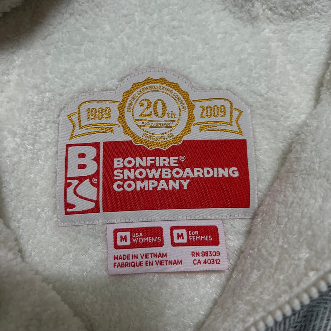 본파이어 여성 스키복 보드복 퍼안감 헤링본 스키점퍼 [그레이] M/95 상품이미지5