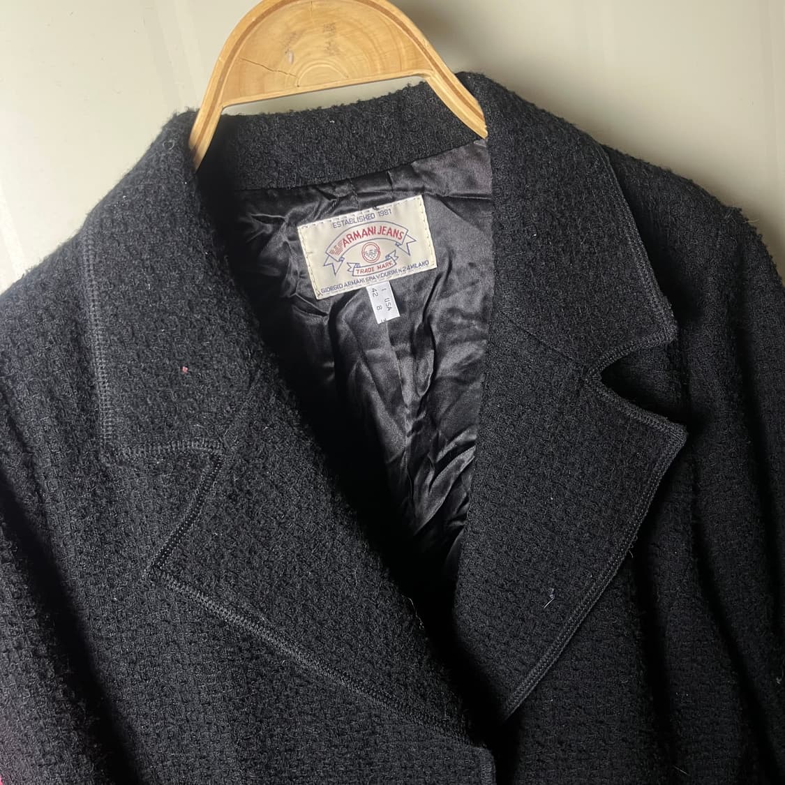 [Armani] 아르마니 진스 트위드 울 자켓 상품이미지2