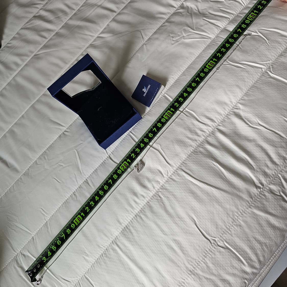 스와로브스키 백조 스완 목걸이 펜던트 2~3회착 상품이미지9