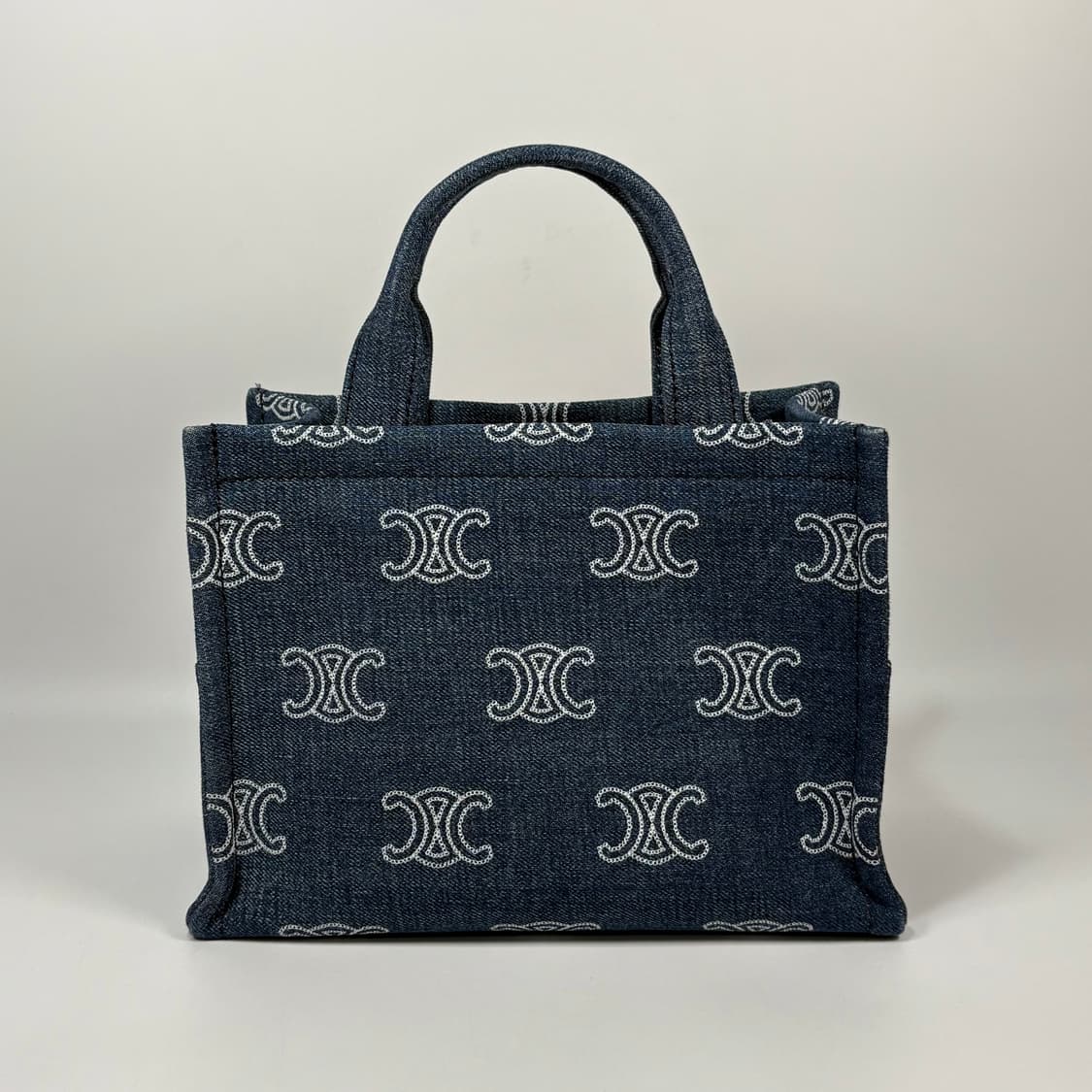 셀린느 스몰 카바스 타이스 트리오페 데님 토트백  상품이미지3