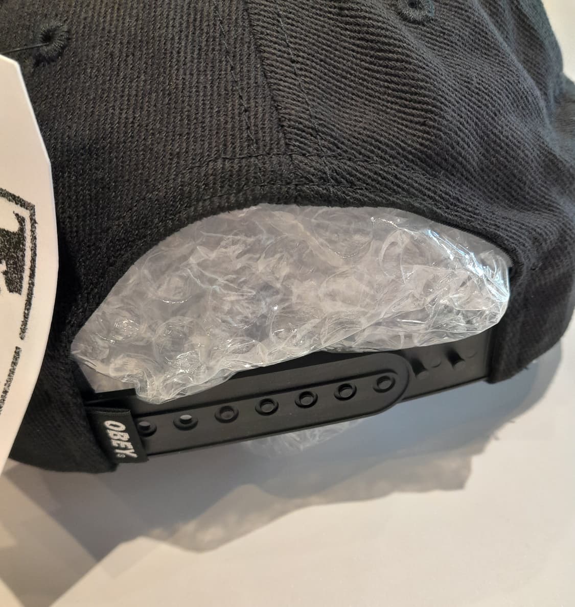 💥(새상품) 오베이 월드와이드 스냅백 (블랙)  상품이미지5