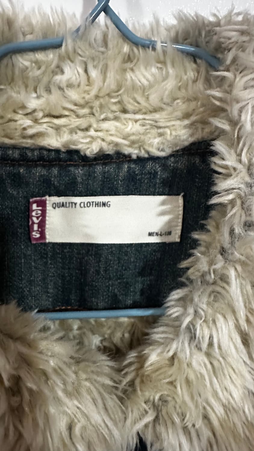 리바이스 데님 쉐르파 트러커 양털 자켓 L 상품이미지2