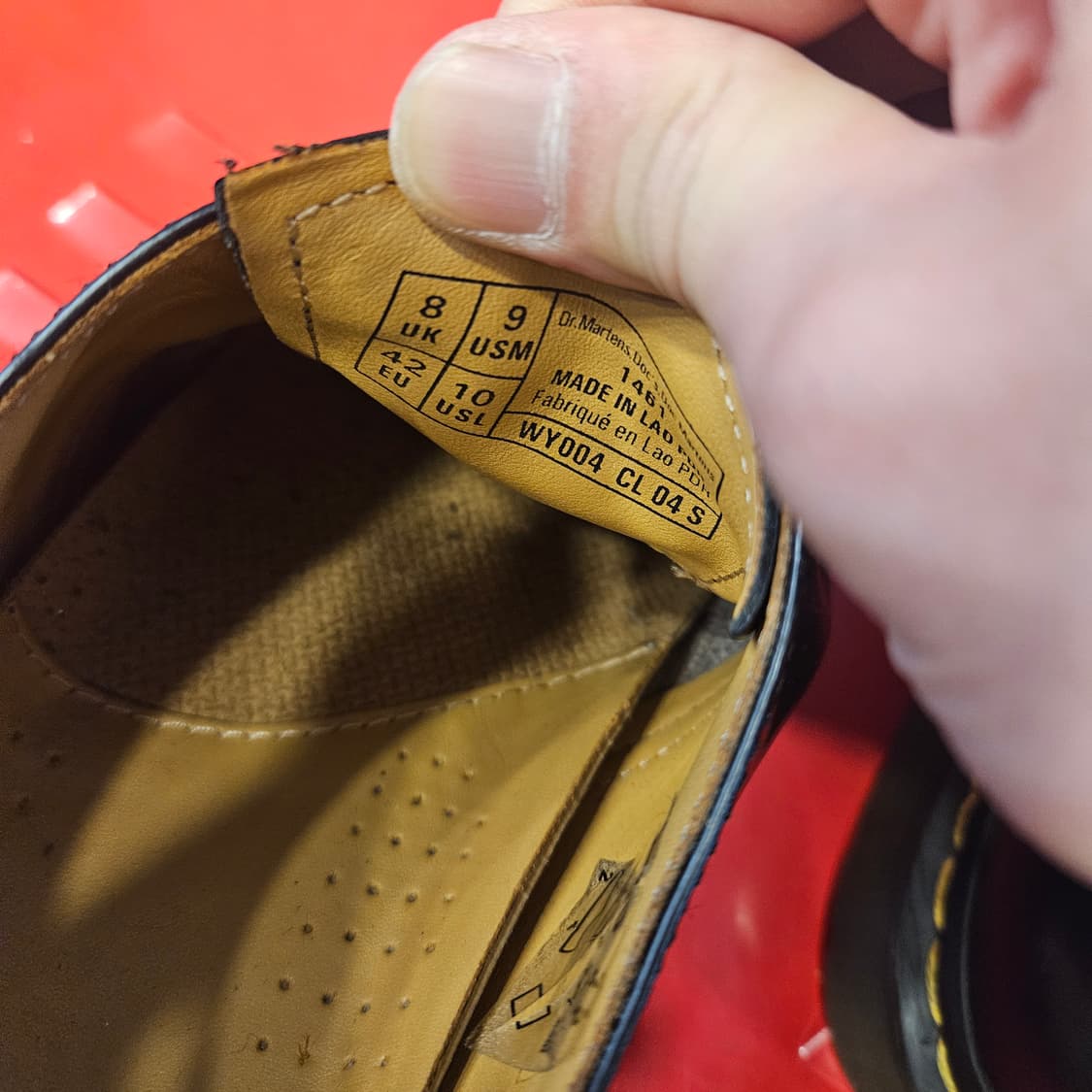 (거의새거)닥터마틴(Dr. Martens) 스무스 블랙 42size 상품이미지8