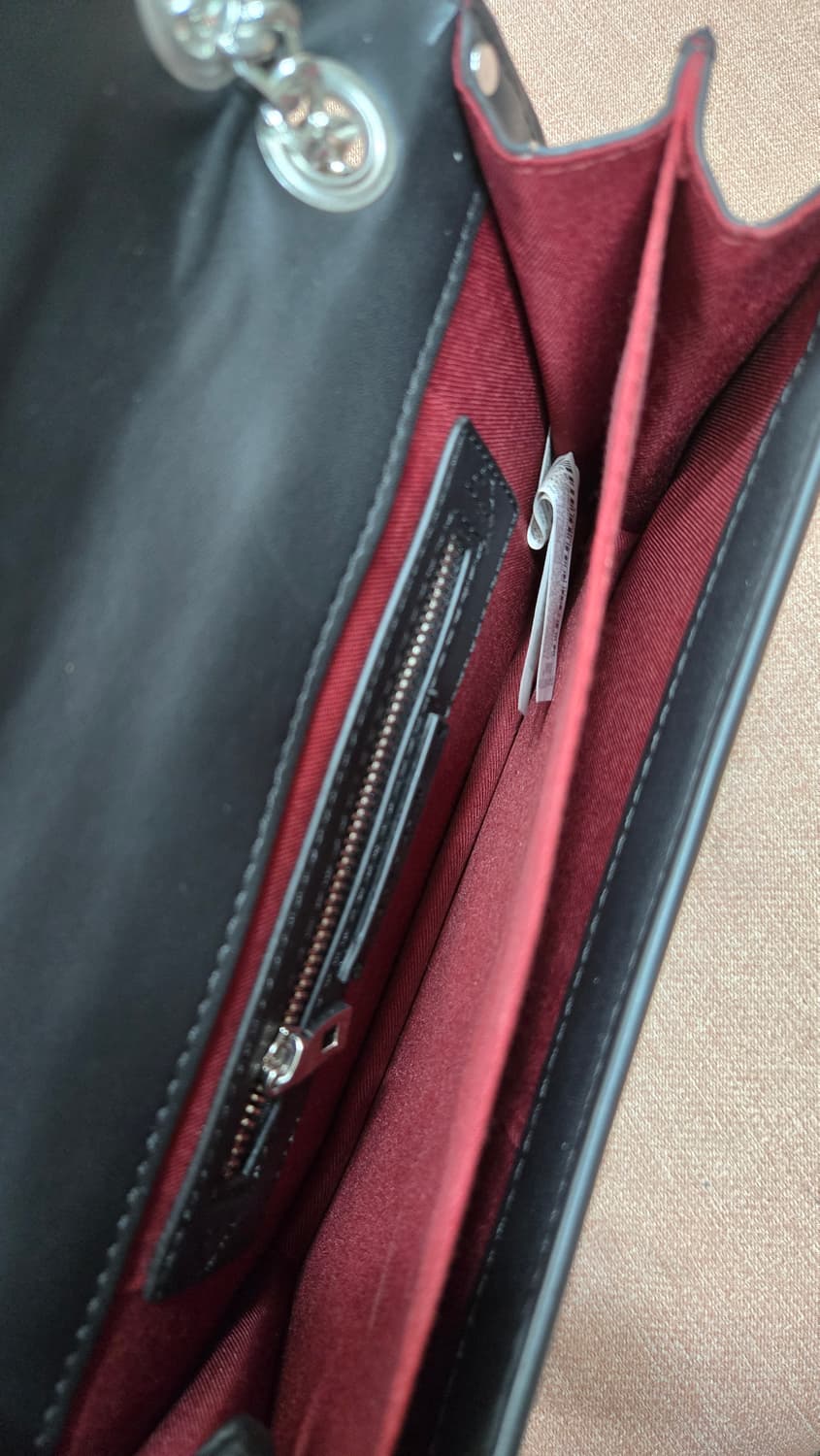 자라 블랙 체인 숄더백 스터드 장식 상품이미지8