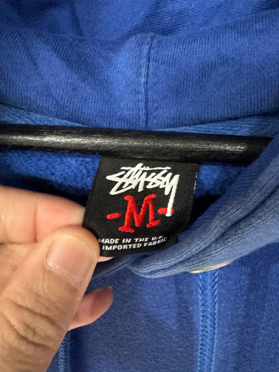 스투시 스탁로고 스웻 후드티 상품이미지6