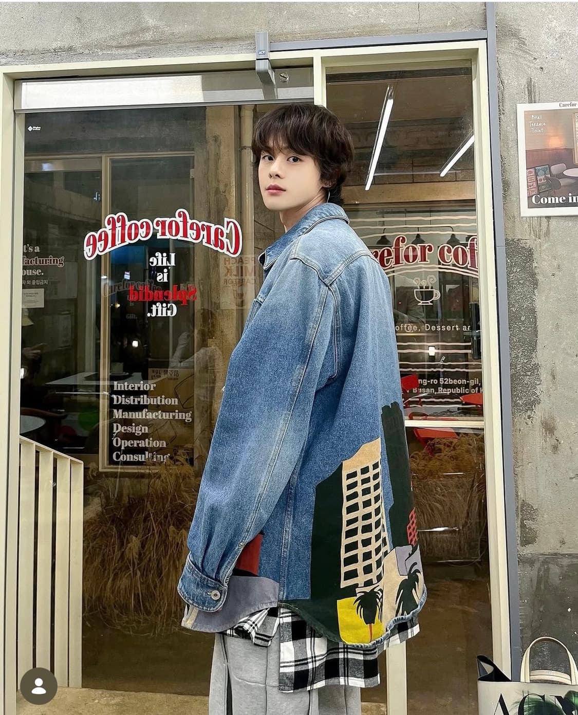 로에베 ken price LA 데님 자켓 상품이미지1