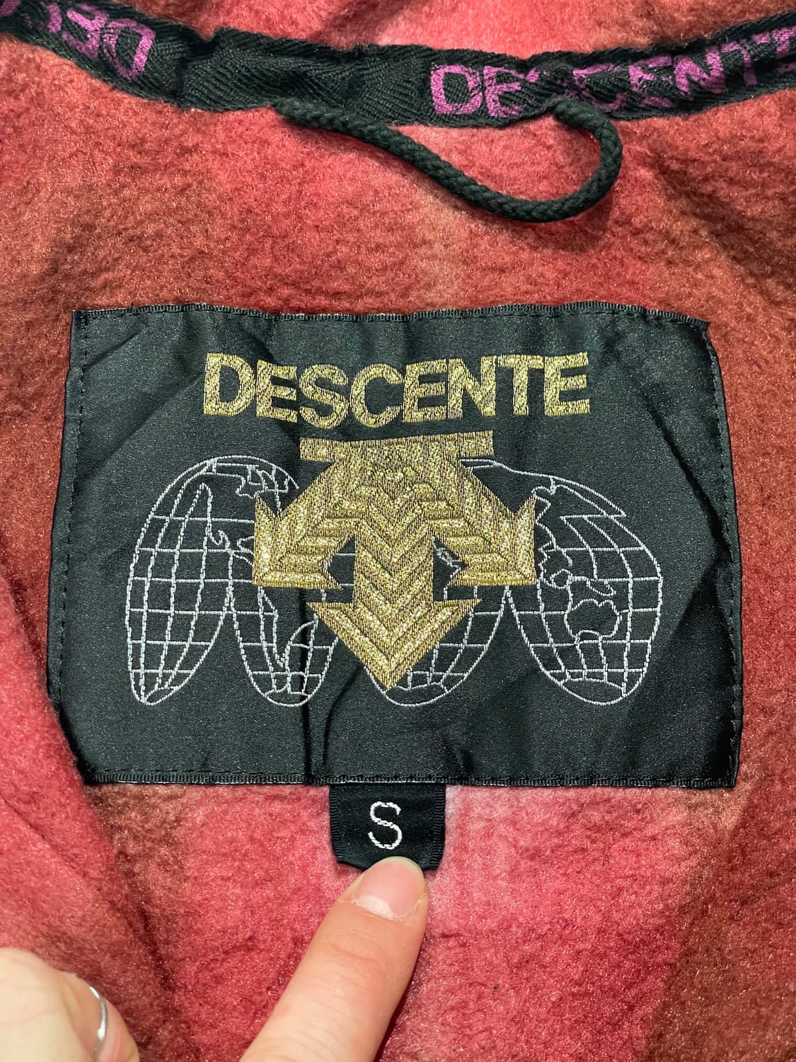 90‘s 데상트 올드스쿨 아노락 자켓   상품이미지6