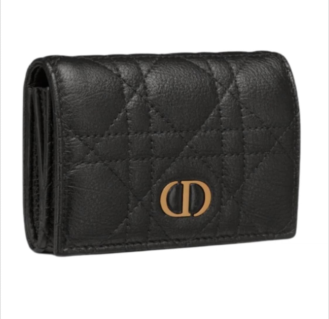 디올 카로 XS 블랙 지갑 상품이미지1