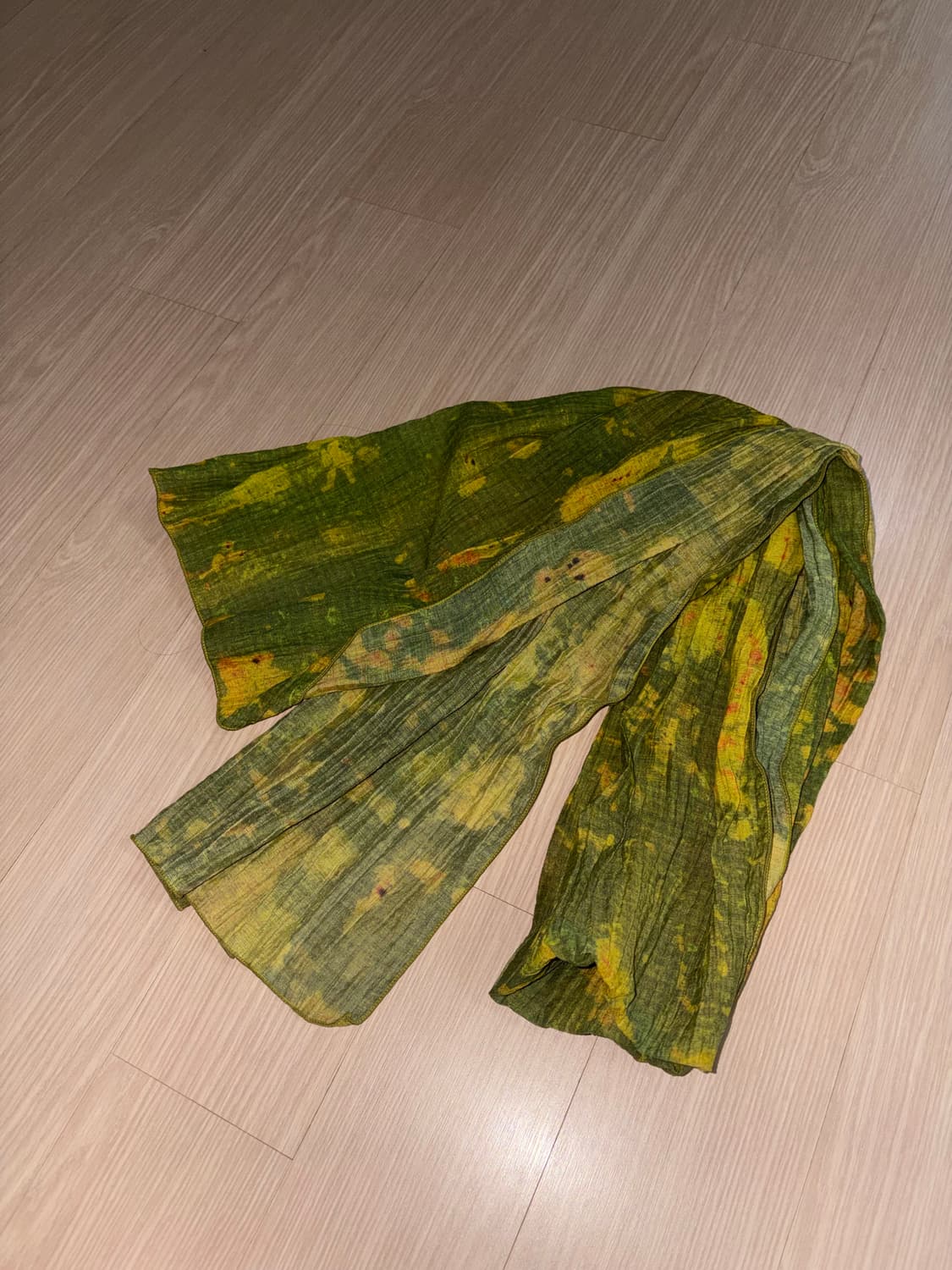 lyte green 그린 스카프 상품이미지3