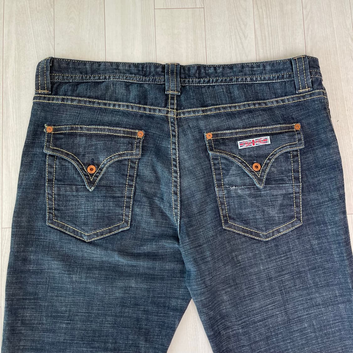 허드슨 40인치 빅사이즈 데님 청바지 (Made in USA) 상품이미지8