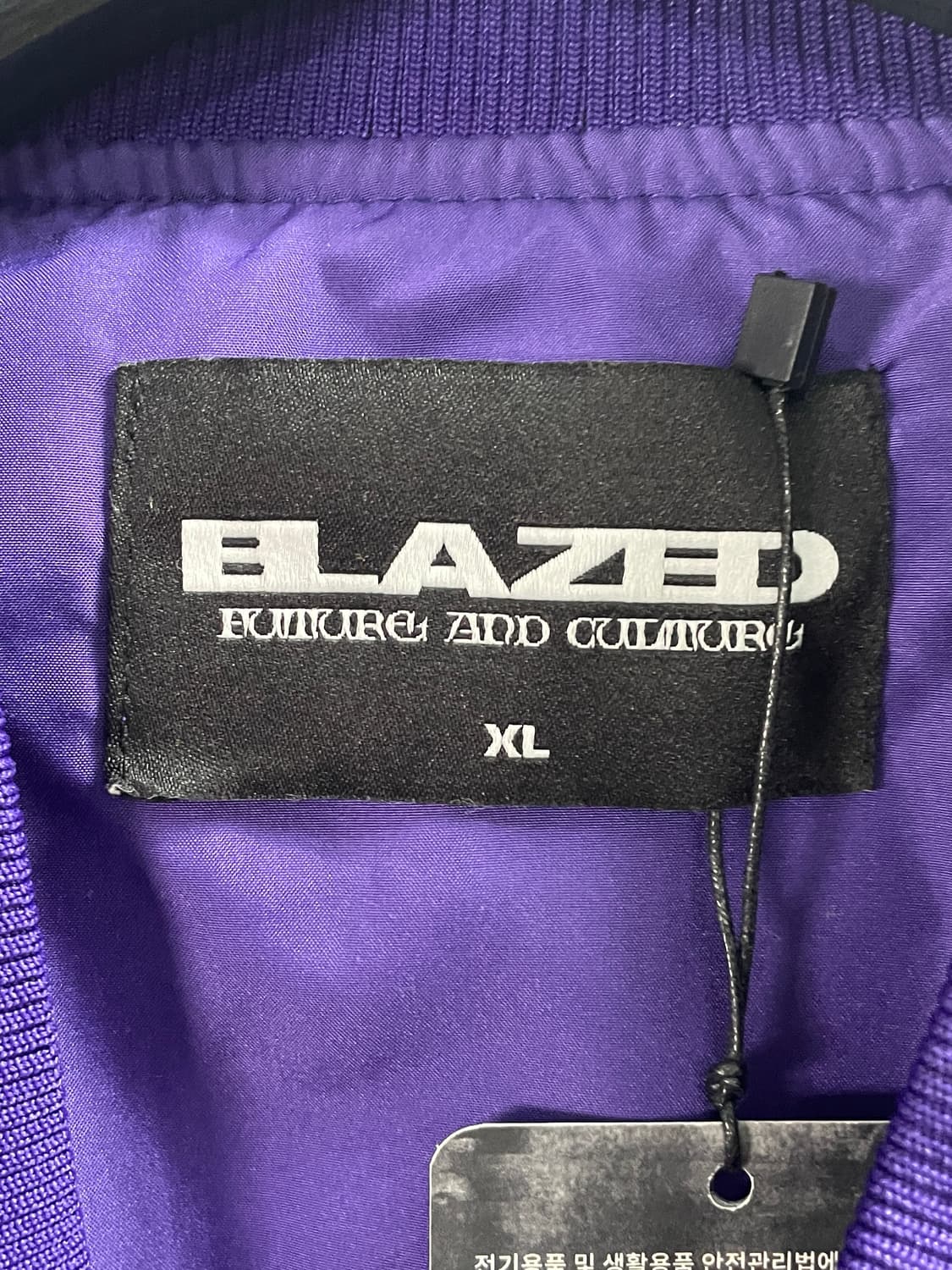 (새상품) 블레이즈드 매쉬 봄버 바시티 자켓 (on.666)   상품이미지7