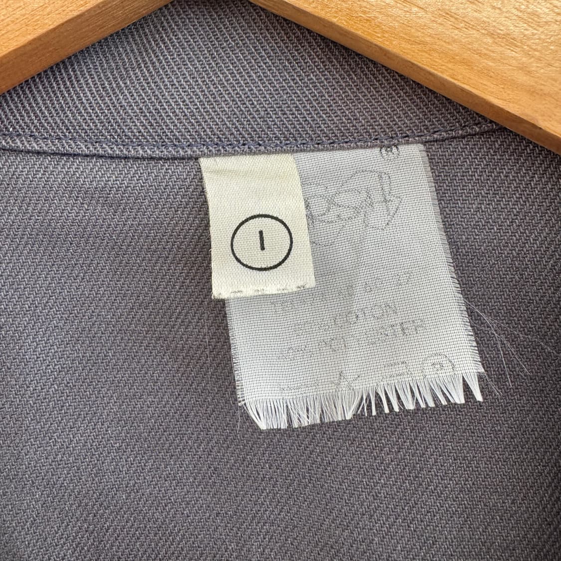 70s 빈티지 프렌치 워크 코트 (S)   상품이미지6