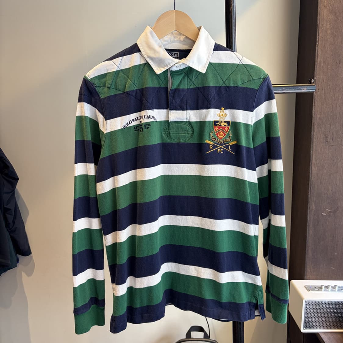 16096 - 폴로 랄프로렌 스트라이프 빅로고 럭비티 상품이미지2